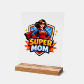Super Mama Acryl Bord (Hoek)