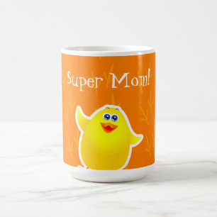 Super mama. Funny mug Koffiemok