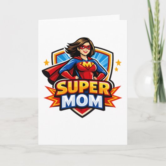 Super Mama Kaart (Voorkant)