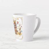 Super mama koffiekop  latte mok (Rechterhoek)