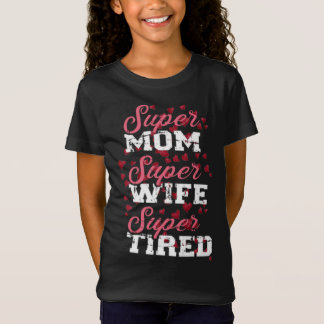 Super mama liefhebber, t-shirt