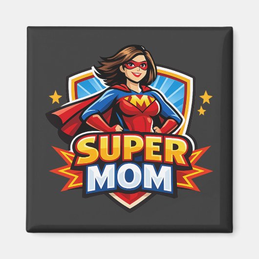 Super Mama Magneet (Voorkant)
