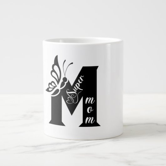 Super mama mok | Moederdag cadeaus | Drinkbeker ko (Voorkant)