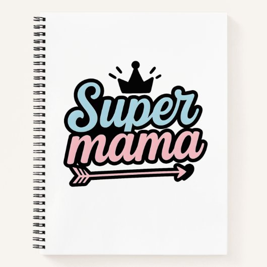 Super Mama Notitieboek (Voorkant)