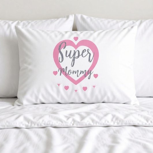Super Mama Persoonlijke Beste Moeder Cadeau kussen Kussensloop