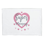 Super Mama Persoonlijke Beste Moeder Cadeau kussen Kussensloop (Voorkant)