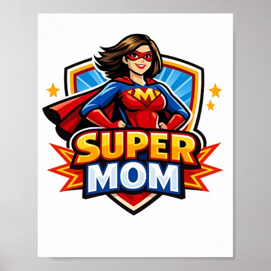 Super Mama Poster (Voorkant)