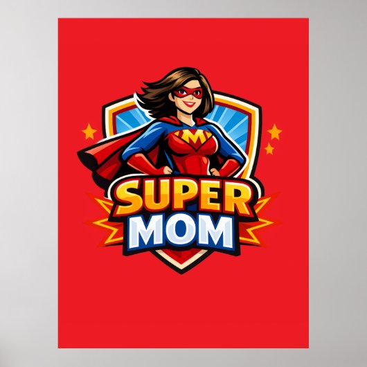 Super Mama Poster (Voorkant)