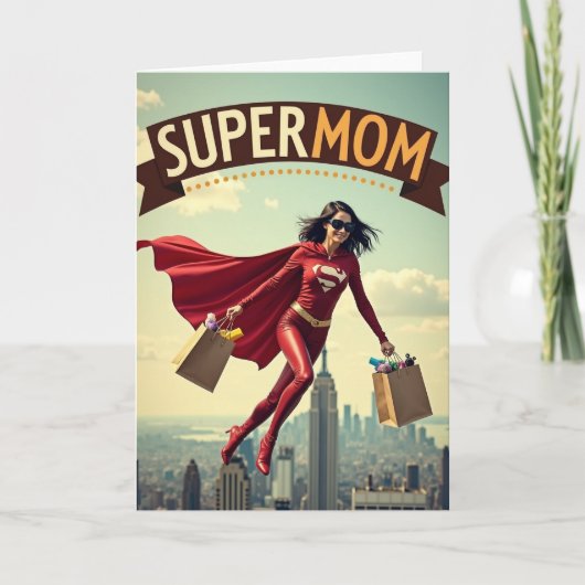 Super Mama Reddingskaart Kaart (Voorkant)
