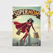 Super Mama Reddingskaart Kaart (Gele Bloem)