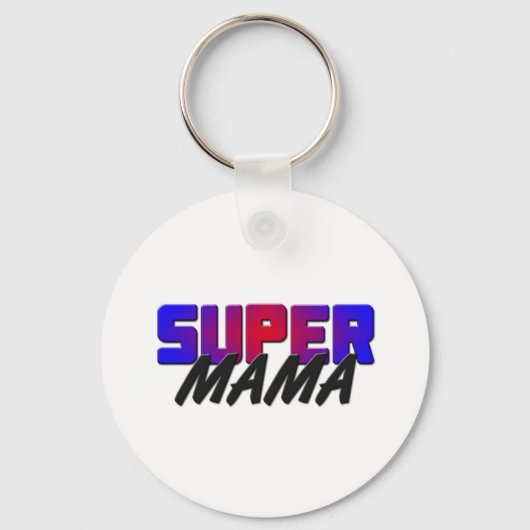 Super Mama Sleutelhanger (Voorkant)
