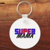 Super Mama Sleutelhanger (Voorkant)