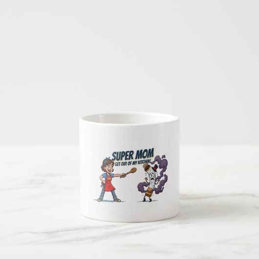 Super Mama Stoppen met Roken Succes Espresso Kop (Voorkant)