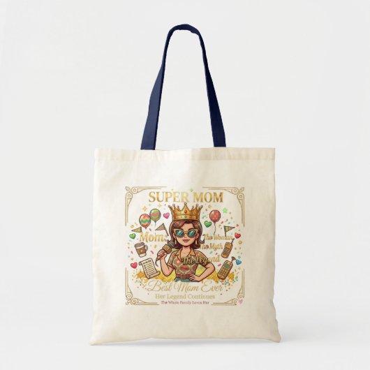 Super mama tote bag (Voorkant)