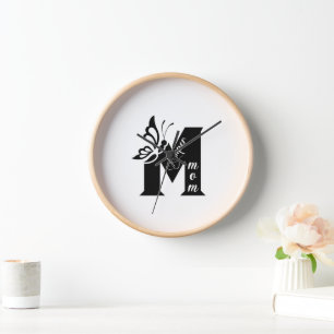 Super mama   wandklok   huisdecoratie   woonkamer 