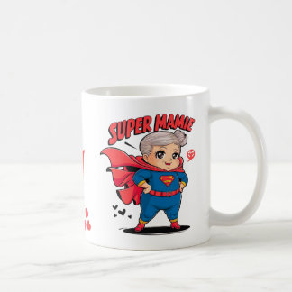 Super Mamie 1 liefdesboodschap voor moeders Koffiemok