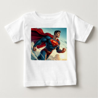 Super Man Baby Fijne Jersey T-Shirt