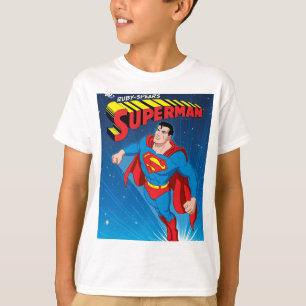 Super Man T-shirt voor kinderen 