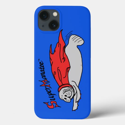 Super Manatee robuuste iPhone 6-hoesje Case-Mate iPhone Case (Achterkant)