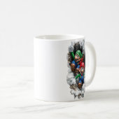 Super Mario & Luigi 3D Wall-Burst Coffee Mug Koffiemok (Voorkant rechts)