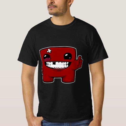 Super Meat Boy Forever T-shirt (Voorkant)