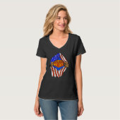 Super Mechanisch Ingenieur Technicus Held Baan T-shirt (Voorkant volledig)