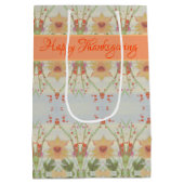 Super  Medium Thanksgiving Gift Bag Medium Cadeauzakje (Achterkant)