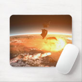 Super Meteor Mouse Mat Muismat (Met muis)