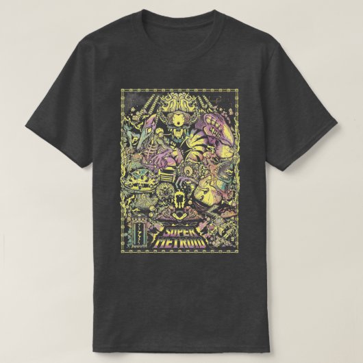 Super Metroid Legacy Type A T-shirt (Design voorkant)