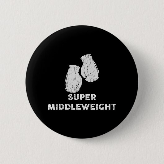 Super Middleweight bokshandschoenen Ronde Button 5,7 Cm (Voorkant)
