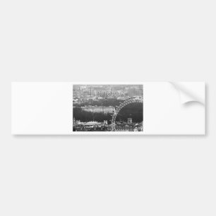 Super. Millennium Wheel London Bumpersticker
