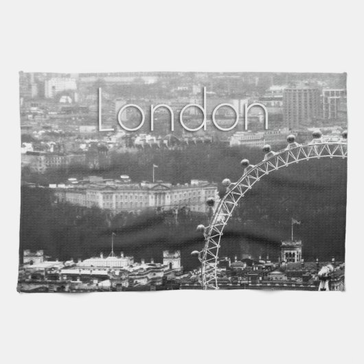 Super. Millennium Wheel" Theedoek (Horizontaal)