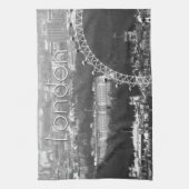 Super. Millennium Wheel" Theedoek (Verticaal)