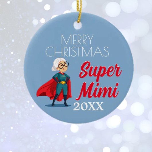 Super Mimi Fun Gift Kerstmis Ornament