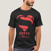 Super Mimi Superheld Mimi T Shirt Gift Moeder Fath (Voorkant)