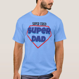Super moe super vader vaders dag cadeau t-shirt