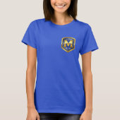 Super Moeder Borst Embleem Shirt (Voorkant)