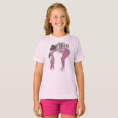 Super Moeder & Dochter Liefde T-shirt (Voorkant volledig)