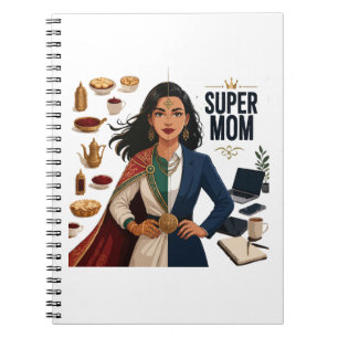 Super Moeder Dubbelleven Professional en Tradition Notitieboek