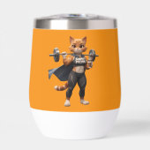 Super Moeder Fitness Kat Beker (Voorkant)
