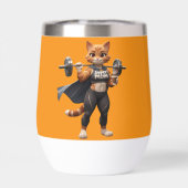 Super Moeder Fitness Kat Beker (Achterkant)