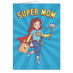 Super Moeder, Grappige Moederdag Groet