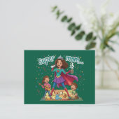 Super Moeder Held - Moederdag Viering Briefkaart (Staand voorkant)