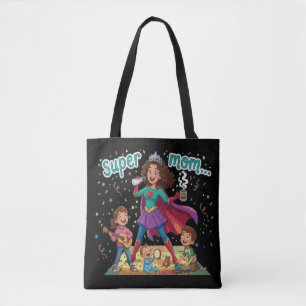 Super Moeder Held - Moederdag Viering Tote Bag