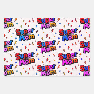 Super Moeder Inpakpapier Vel
