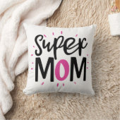 Super Moeder Kussensloop – Knuffel Moeder Cadeau Kussen (Deken)