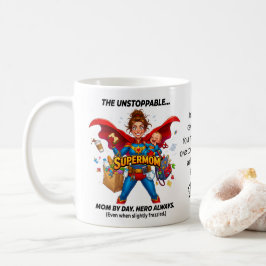 Super Moeder Met Citaat Grappige Moederdag Koffiemok