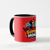 Super Moeder Mok (Voorkant links)