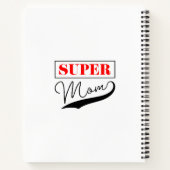 Super Moeder Notitieboek (Achterkant)