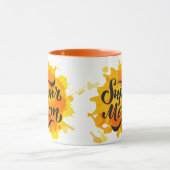Super Moeder Oranje en Gele Mok (Midden)